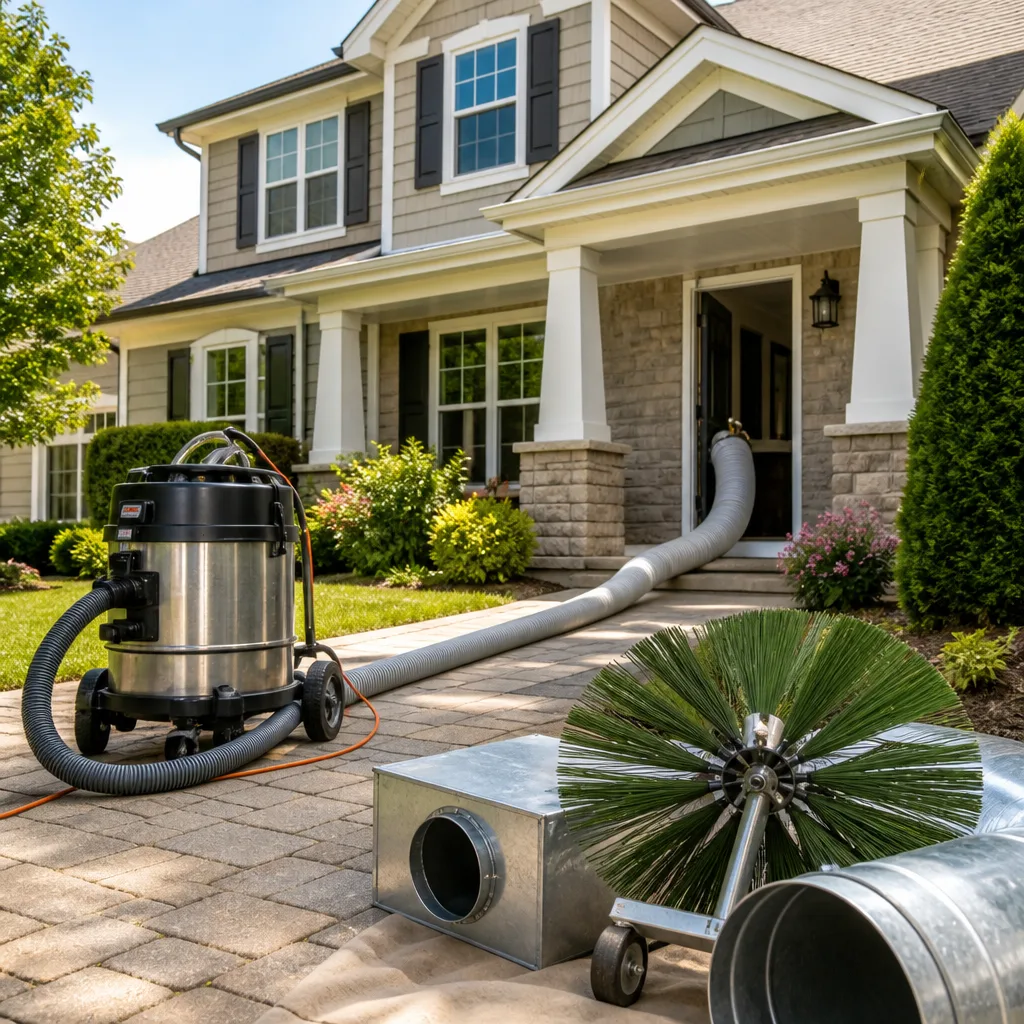 Whole-home duct cleaning